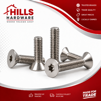 M4 x 30mm CSK Socket Cap Screw TX SS304