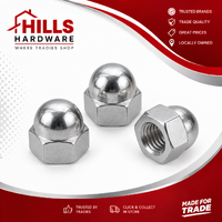 M12 DOME HEX NUT DIN1587 SS304