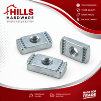 M12 Channel Nut No Spring Zinc