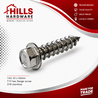 14-10x50mm Hex Head T17