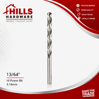 13/64" HI Power Bit 5.16mm 2pk