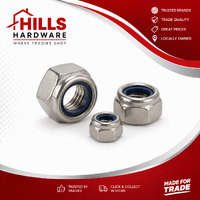 M2.5 Nyloc Hex Nut SS304
