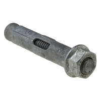 Qty 100 6.5 x 36mm Hex Head Sleeve Anchors Galvanized