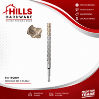6mm x 160mm SDS Bit